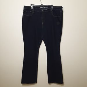 Old Navy Curvy Boot-Cut Jeans New Rinse